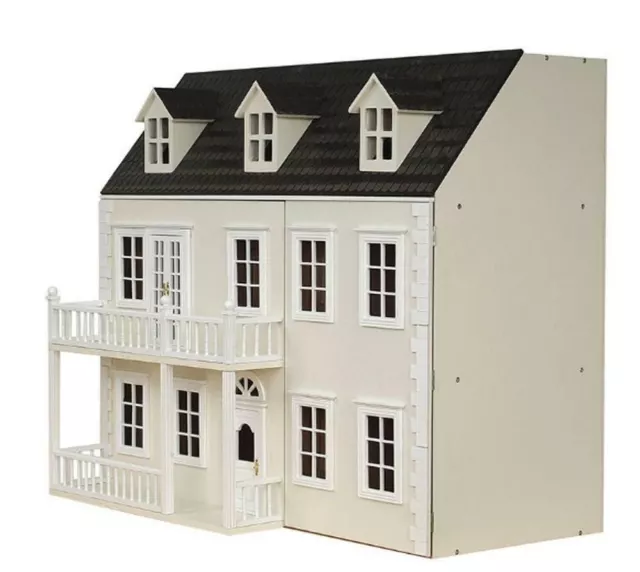 Glenside Grange Victorian Dolls House Painted Flat Pack Kit 1:12 Scale