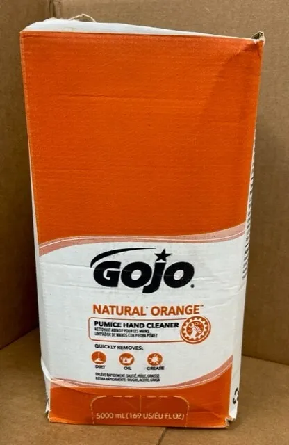 GOJO Natural Orange Pumice Hand Cleaner 5000 mL Refill  11/2022