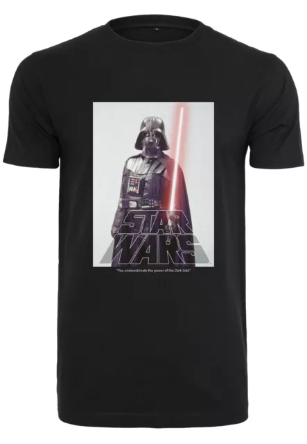 Star Wars Darth Vader Logo T-Shirt Schwarz