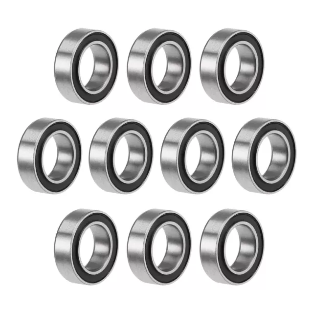 MR106-2RS Ball Bearings Z2 6x10x3mm Double Sealed Chrome Steel 10pcs