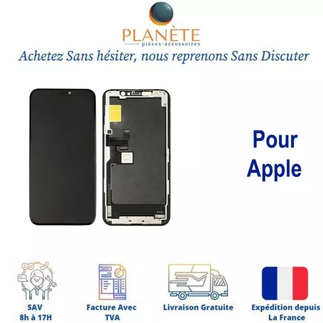 Écran Hard / Soft OLED iPhone 13 Noir