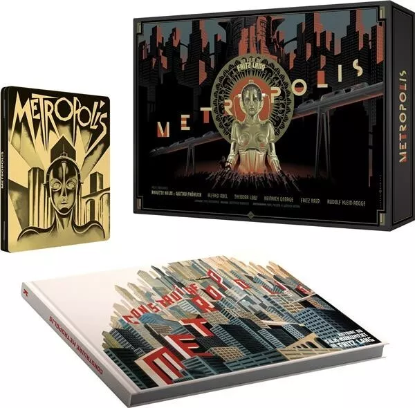 Metropolis - Blu-ray - Boîtier métal limité & livre dans un coffret Collector