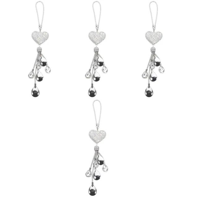 AutoZubehör Zum Aufhängen,Auto Anhänger Kätzchen Swinging Auto-Spiegelaufhängung Car Accessories Auto Rückspiegel Nette Innen Dekoration Hänge Ornament Spiegel Charms Zubehör Lustige Geschenke,Weiß