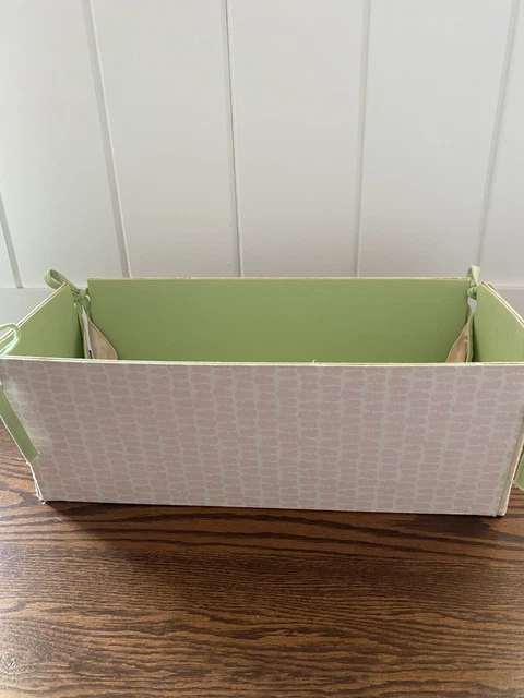 pottery barn kids storage bin diaper caddy