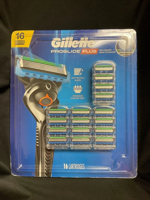 GILLETTE PROGLIDE PLUS Razor Cartridge Refills, 16-count $62.32 ...