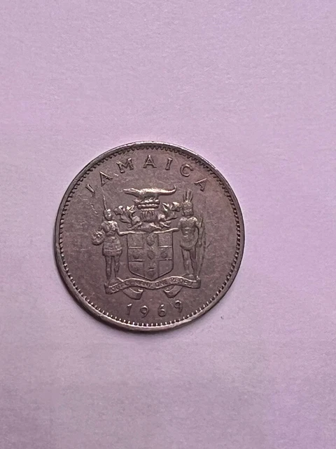 1969 Jamaica 10 Cents Coin - #B0649