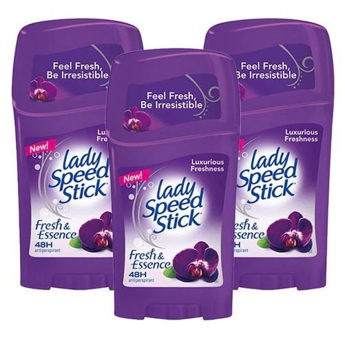 Lady Speed Stick Noir Orchidée Déodorant Frais Naturel Propre Parfumé Lot De 3