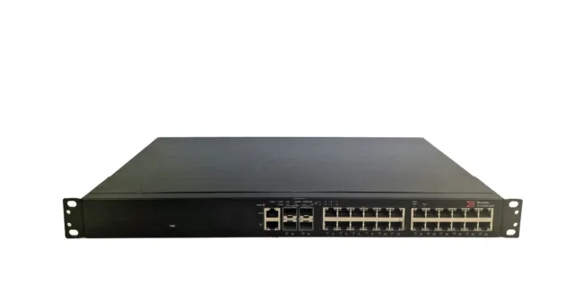 Brocade ICX6450-24P 24-Port Gigabit PoE+ Switch 2 x 10 Gigabit Ethernet / 1