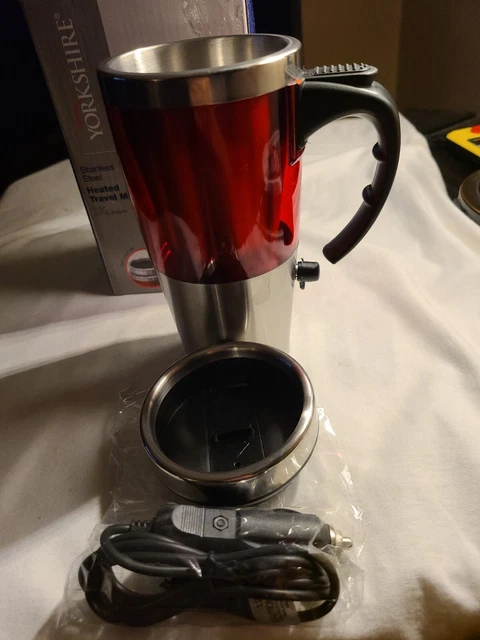 Yorkshire Heated Travel Mug 12V DC Adapter 2