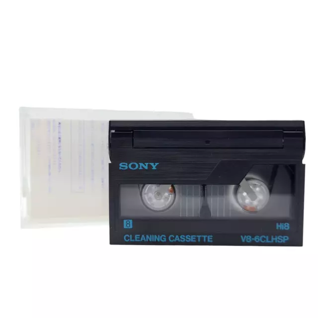 Sony 8mm Cleaning Cassette V8-6CLHSP Reinigungskassette Video8 Hi8 Camcorder