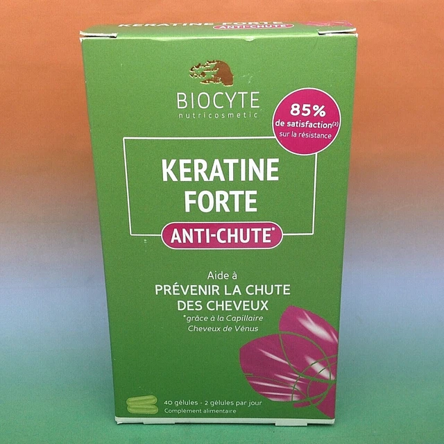 Biocyte Keratine Forte Anti-Chute De Cheveux 40 Gelules 06/2024