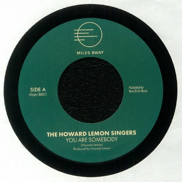 HOWARD LEMON SINGERS, The - You Are Somebody - Vinyl (7")