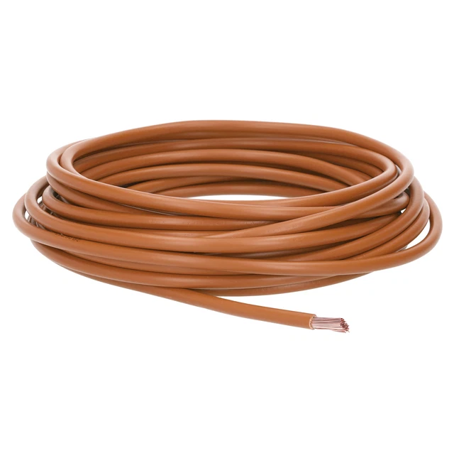 10 Mètre Lapp Câble 4520033 H07V-K 1X4 Braun Conducteur de Fil Kuperleitung PVC