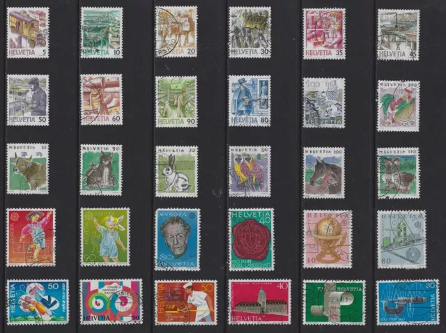 O-499 Switzerland / A Small Collection Early & Modern Used