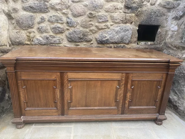 dark victorian sideboard