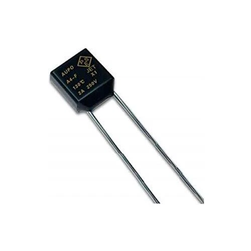 Bestol 5 Pcs for Aupo Thermal Fuse Cutoff 130c 250V 2A A4-F