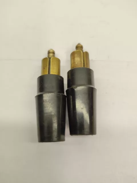 2 Stück alte KFZ Stecker  KFZ Normstecker   Oldtimer