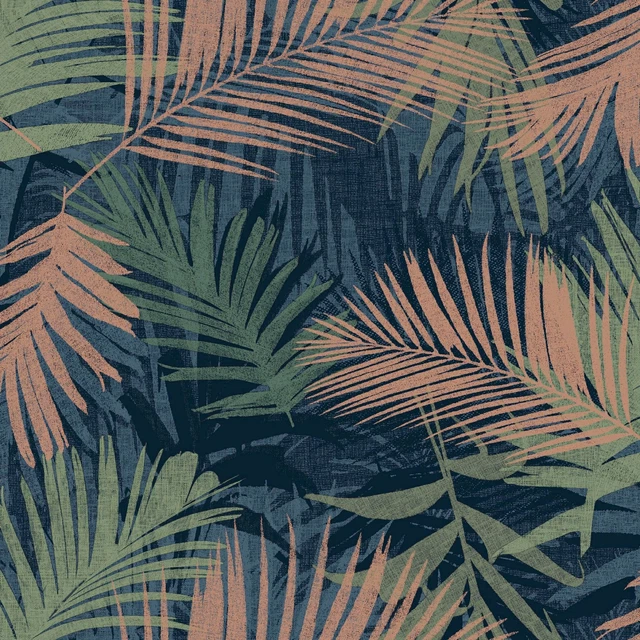BOUTIQUE Vliestapete Jungle Glam Tapeten 1000 cm Länge