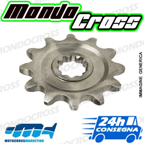 Pignone Acciaio Passo 520 Denti 14 Per Honda XR 400 R (1996-2005) E TRX 400 EX (2000-2004) - NE03 - Ricambio Omologo