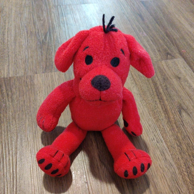 VINTAGE SCHOLASTIC CLIFFORD The Big Red Dog Plush Stuffed Animal £19.26