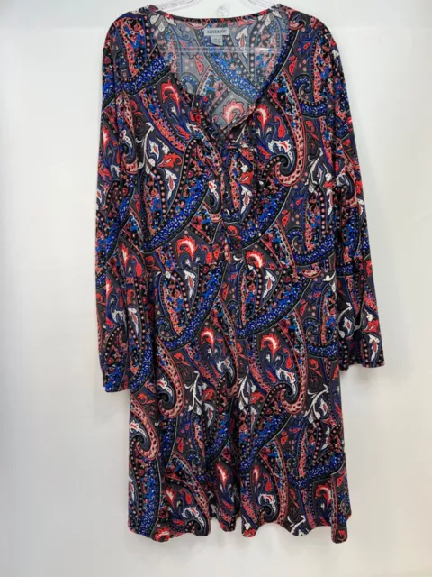 Alice & You Dress Printed Womens Size 22 - Easy Care
