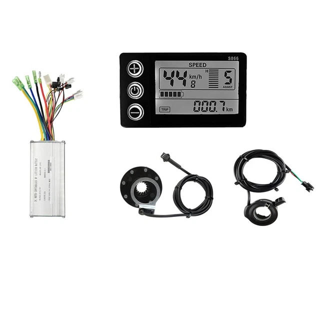 Kit Contrôleur + Écran De Remplacement Pour Trottinette Électrique E9T | 36V 17A | Boîtier Alliage Aluminium | Compatibilité Vérifier Modèle