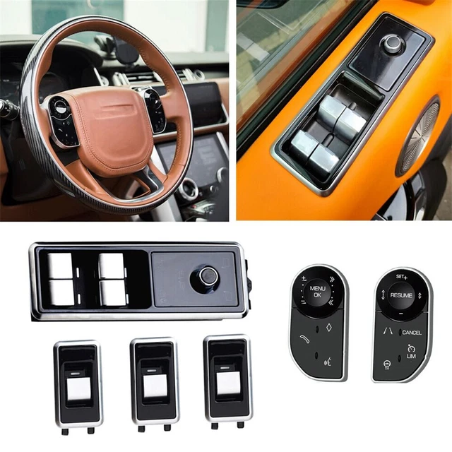 Window Control Switch Range Rover L405 STEERING WHEEL CONTROL Button + Window Switch Kit For Range Rover L405 ...