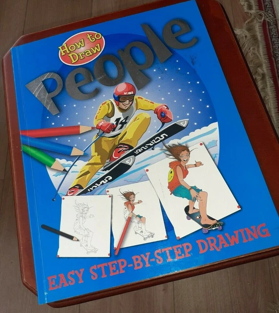 DRAWING GUIDE BOOK HOW TO DRAW PEOPLE (Easy Step by Step Drawing) £4.99 ...