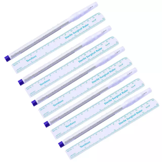 10 Pack Tattoo Scribe Pens Ruler Skin Marker Body Art Tattooing Supply Kit