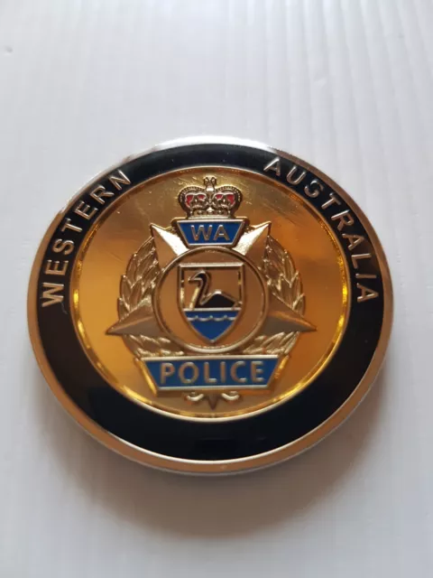 Challenge Medallion: WA Police