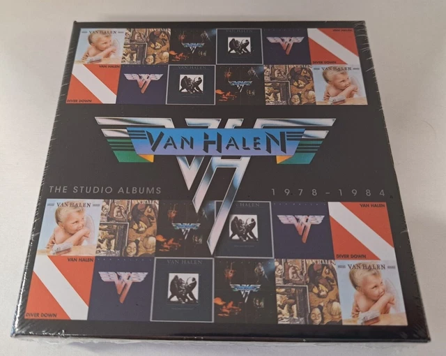 VAN HALEN THE Studio Albums 1978 - 1984 New 6 CD Box Set Hard Rock