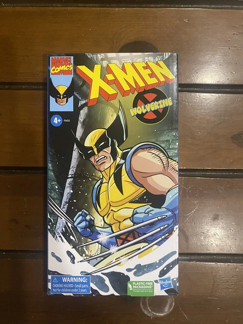 HASBRO PULSE MARVEL Legends 90s X-Men Animated VHS Wolverine 6” Action ...