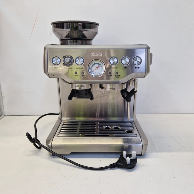 SAGE BES875UK THE Barista Express Coffee Machine Silver [Missing Parts