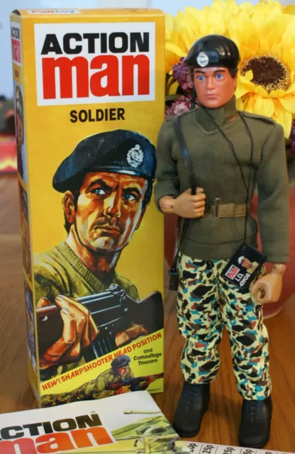 Action Man 40th Soldier Sharp Shooter Figure boxed