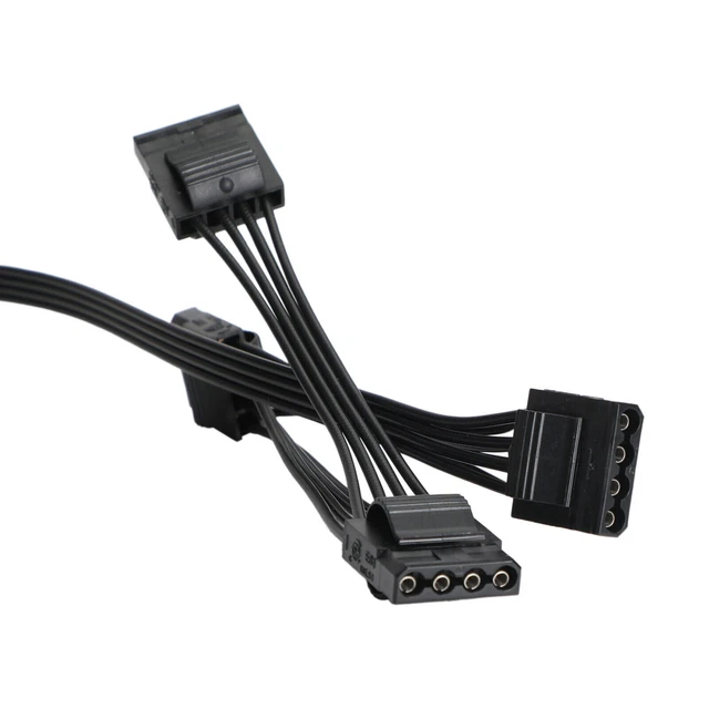 1 x 6 pin a 4x alimentatore moltiplicatore porta cavo per Corsair Modular serie RMX 6
