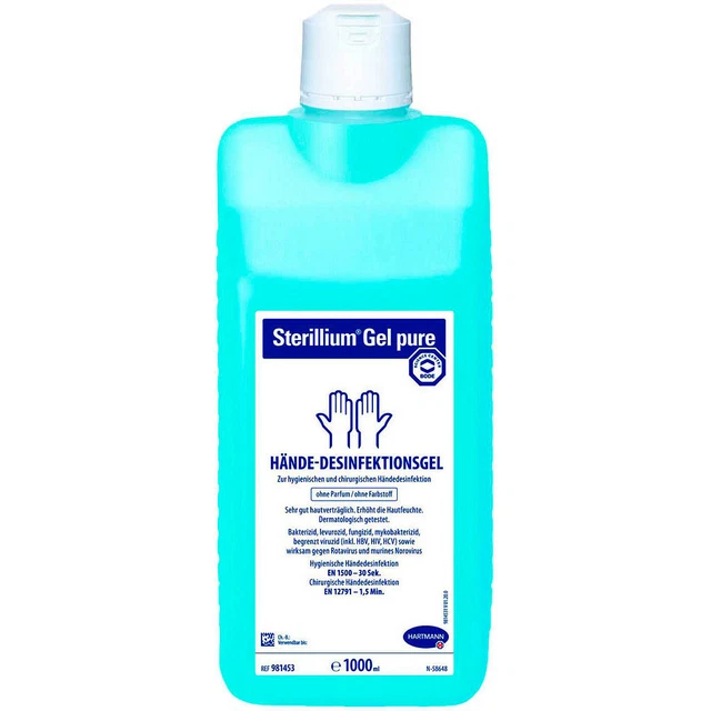 HARTMANN Sterillium Gel pure Händedesinfektionsmittel 1,0 l