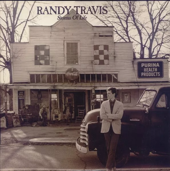 Randy Travis – Storms Of Life - Vinyl LP Cutout ( small hole) - NEW/SEALED