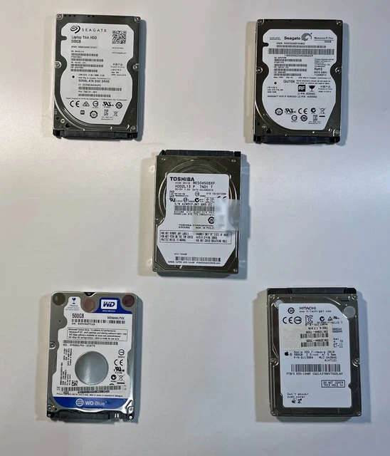 Lot De 2 Disques Durs HDD Hitachi Deskstar - 160 Go Et 80 Go, Interface SATA I, Testés Et Garantis
