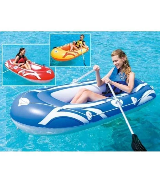 Canotto Bestway Hydro-Force Maniglie Resistenti Gancio Traino Rapido Gonfiaggio