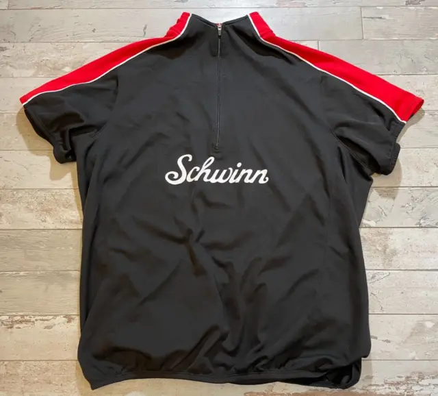 Schwinn Cycling Jersey Classic Road Racing Bicycle Shirt Men Adult LARGE Bike