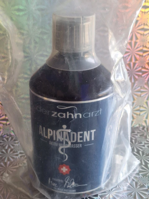 Aquapresen * DR. MARC BULTMANN * Alpinadent Aktiv Mundwasser 500 ml NEU