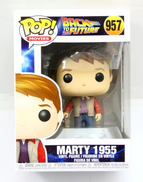 Funko Pop ! Movies Marty 1955 Retour Vers Le Futur 957 Figurine En Vinyle Neuve