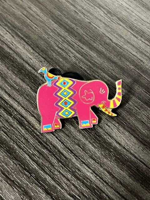 Walt Disney World Animal Kingdom Whimsical Pink Elephant & Bird Event Pin
