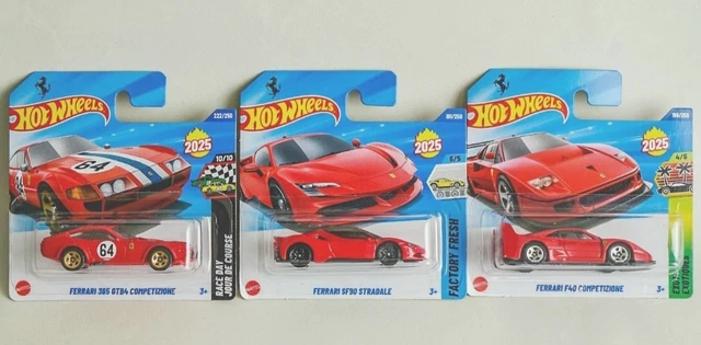 Lot De 2 Feux Arrière Miniatures Pour Ferrari F512M Testarossa 1/18 Hot Wheels - Occasion