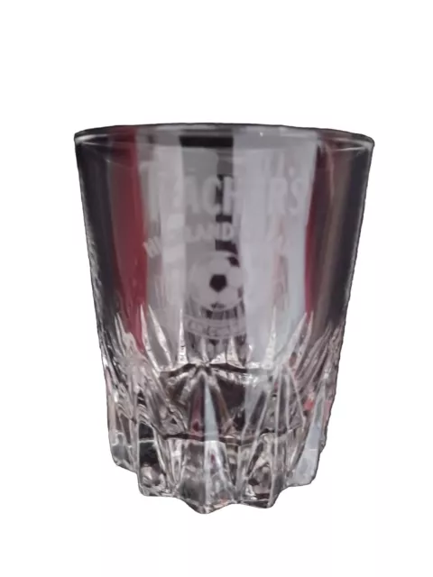Teachers Highland Cream Whisky European Football Championships 1992 Glass Gift