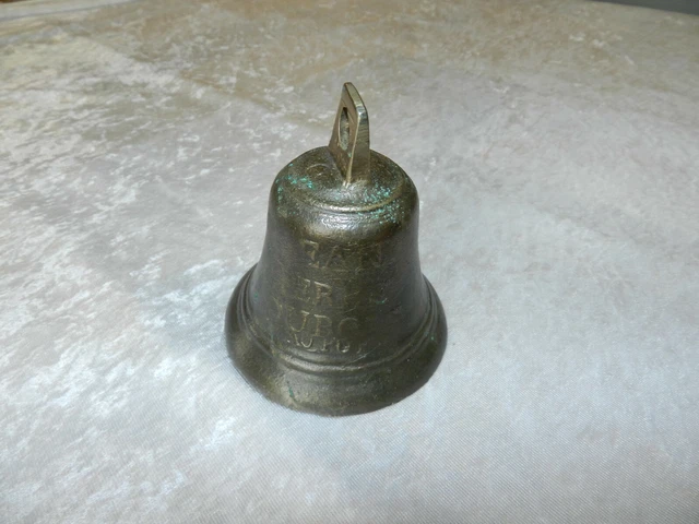RARE ancienne cloche en Bronze Jean Pierre Dubois Au Puy 18 ème