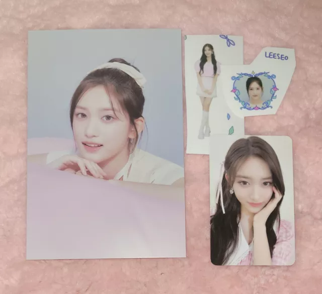 IVE SEASON GREETINGS 2024 I'VE Kpop Album LEESEO Photocard SET STICKER POSTCARD