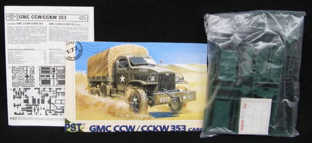 1/72 PST Models GMC CCW/CCKW 353 CARGO TRUCK BAGGED KIT!
