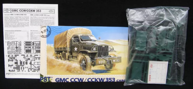 1/72 PST Models GMC CCW/CCKW 353 CARGO TRUCK BAGGED KIT! 1/72 PST Models GMC CCW/CCKW 353 CARGO TRUCK BAGGED KIT!
