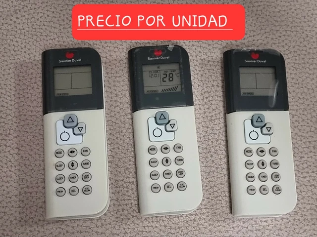 Calefacción Control Remoto Aire Acondicionado Saunier Duval Duval